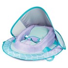 Swimways Infant Baby Spring Float With Adjustable Sun Canopy - Light Purple