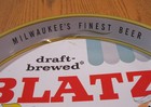 Vintage  Blatz Draft Brewed Beer  1959  13  Tray  B9-273  Milwaukee s Finest