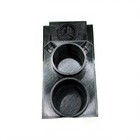 Mercedes Benz W123   W124   R107 Cup Holder W  Phone And Coin Slot   Emblem Logo