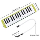 32 Key Melodica Instrument Air Piano Keyboard Soprano Melodica With 2 Mouthpi   