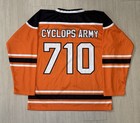 Subtronics Og    cyclops Army    Oversized Hockey Jersey Small Edm Dubstep Bass