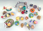 Vintage Lot Of 30 Hallmark Merry Miniature Holiday Figurines   Scenery Pieces