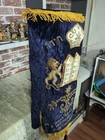 Vtg Torah Mantle Sefer Torah Cover Vintage Israel Jewish Judaica Style Family  1