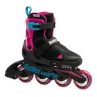 Rollerblade Girl s Microblade Free Black pink Inline Skates  072218007y9 