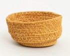 Vintage Northwest Coast Native American Indian Footed Basket 5  Diameter