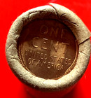 Tail   Tail  1 Obw Bu Lincoln Wheat Penny Roll Years Unknown Old Vintage Wrapper