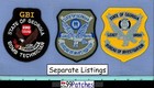 Gbi Georgia Bureau Of Investigation Bomb Squad Tech Shoulder Patch Lit Fuse 3h