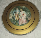 Antique Decorative Pair Victorian Couple Flue Covers  29 99