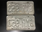 Missouri License Plate Pair 1985 85 May Gxr 953