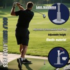 Hotenfes Adjustable Driving Range Golf Tee   rubber Golf Simulator Tees For Mat   