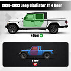 6  Running Boards For 2020-2023 2024 Jeep Gladiator Jt 4 Door Side Step Nerf Bar