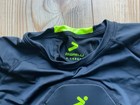 New Storelli Bodyshield Goalkeeper Shirt Mens Xl Black 3 4 Sleeve Armor
