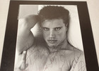Paul Lekakis Signed Boom Boom Model Dance Singer Promotional Photo