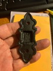 Cast Iron Hanging Wall Plate Hinge Holder For Sconce Bracket Oil Lamp