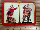 Coca-cola  Playing Cards In Christmas Santa  Tins - 2 Sets Per Tin