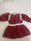 American Girl Samantha Pleasant Company  Cranberry Party Dress 1989 - Retired 08