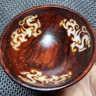 Antique Jade Xiuyu Jade Old Collectible Bowl Carved Vintage Ornament