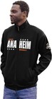Nhl Officially Licensed Full Zip Sweatshirt Unisex-adult Team Color 55 Cotton