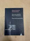 Rijksmuseum Amsterdam Ground-plan Floor Directory Map Guide Bilingual