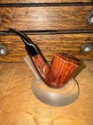 Curt Rollar 1983 American Large Hand Made 6 Panel Calabash Estate Pipe