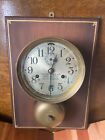 Kelvin White Co  Nautical Instrument Boston-ny Seth Thomas Ship Clock And Bell