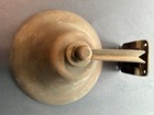 2 Vintage Brass Ship   s Bells  Perko 5 3 4       Unmarked 5 1 4    See   Hear Video 