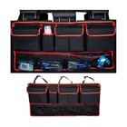 Mandark 42 X 20 5 Inch Oxford Cloth Hanging Trunk Organizer Style D Black red