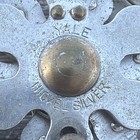 Vintage Yale Nickel Silver Skeleton Fly Fishing Reel 60 Yd Trout Antique 1920s 
