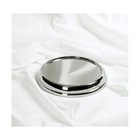 Remembranceware Silvertone Communion Tray Base   Stainless Steel Silver