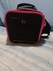 Six Pack Fitness Black W  Neon Pink  Travel Fit Innovator 3- Meal Management Bag