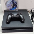 Sony Playstation 4 Ps4 Slim 1tb Black Cuh-2115b Bundle Controller Game Cords