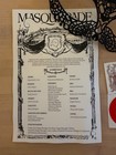 Masquerade Nyc Phantom Of The Opera Playbill  Mask  Card   Sticker