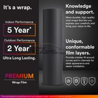 Wholesale Price Promo Premium Pet Vinyl Wrap Film Car Sticker Full Roll 5ftx60ft