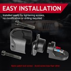 For Honda Pioneer 1000 700 500 Utv Led Whip Light Mount Clamp Round Cage Sxs Cnc