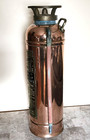 Buffalo Fire Extinguisher  Antique  Brass   Copper  Empty