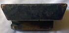 Antique 1900 s Indian Hand Carved Wood Textile Block With Twin Peacock Motif