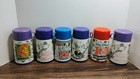 Lot Of 6 Vintage Aladdin 80s Thermos Cup Disney Nala 101 Dalmation Beauty Beast