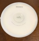 Sony D-ej001 Portable Cd Walkman Player White Tested 