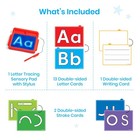 Hand2mind Letter Tracing Sensory Pad  Fine Motor Activities  Ages Multicolor