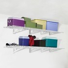 Stoready 2-pack Floating Wall Shelf Garage Storage Rack 12-inch-by-72-inch