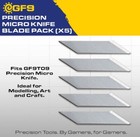 Galeforce Nine Gf9t10 Precision Micro Knife Blade Pack  5  For Gaming   Hobbies