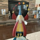 Wizard Balance Pendulum Toy W  Wave Base Metal Folk Art -  New