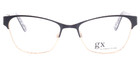 New Gx By Gwen Stefani Gx815 Black Gold Authentic Eyeglasses Frame 49-16