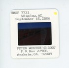 Original Train Slide  Bnsf  7721 09 15 2006 Winslow Arizona