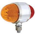 United Pacific 39798 - 17 Led Amber-red Double Face Watermelon Turn Signal Light
