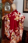 Dear Vanilla Japanese Furisode Silk Kimono Women s Authentic Japan Made Vintage