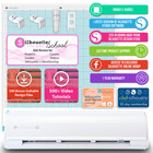 Silhouette White Cameo 5   Alpha - 12  Vinyl Cutter Base Bundle