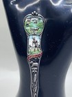 Souvenir Spoon Sioux Falls South Dakota Sterling Silver Antique
