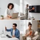 Screen Cleaner Spray Kit With Microfiber Cloth For Tv  Computer  And Devices  2