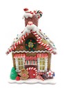 Christmas Gingerbread Candy House  Wizardi Festive Decoration F07-n2-21-ka605a